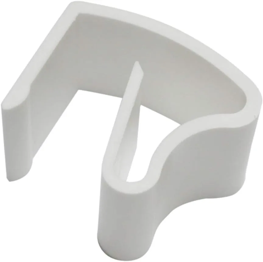 Bild von GARDINIA Universal Klemmhalter für Aluminium-Jalousien im 6er Set, montagefreundlich ohne Schrauben und Bohren, aus Kunststoff in Weiß