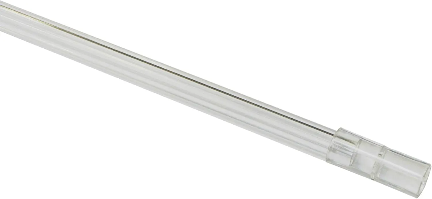 Bild von GARDINIA Wendestab-Verlängerung für Aluminium-Jalousien, 40 cm, transparent mit Kupplungsstück