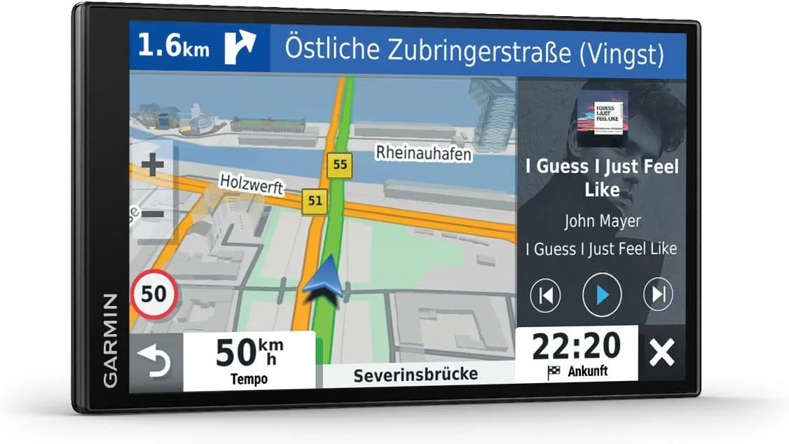 Bild von Garmin DriveSmart 65 Navigationsgerät mit 6,95 Zoll Farbdisplay und Amazon Alexa Sprachassistenz, 3D-Europakarten für 46 Länder und Live Traffic Funktionen
