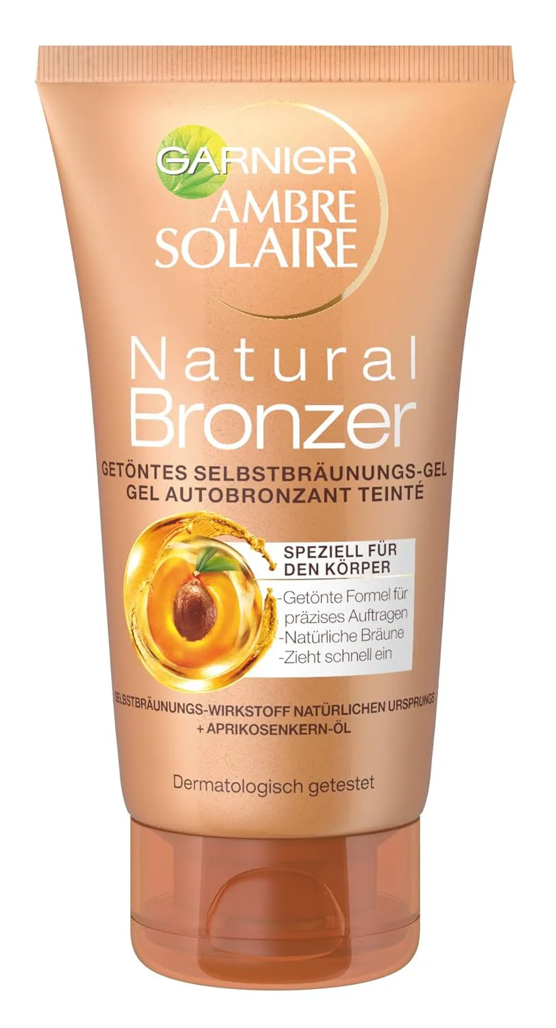 Bild von Garnier Selbstbräunungs-Gel Natural Bronzer mit 150 ml für eine natürliche Bräune