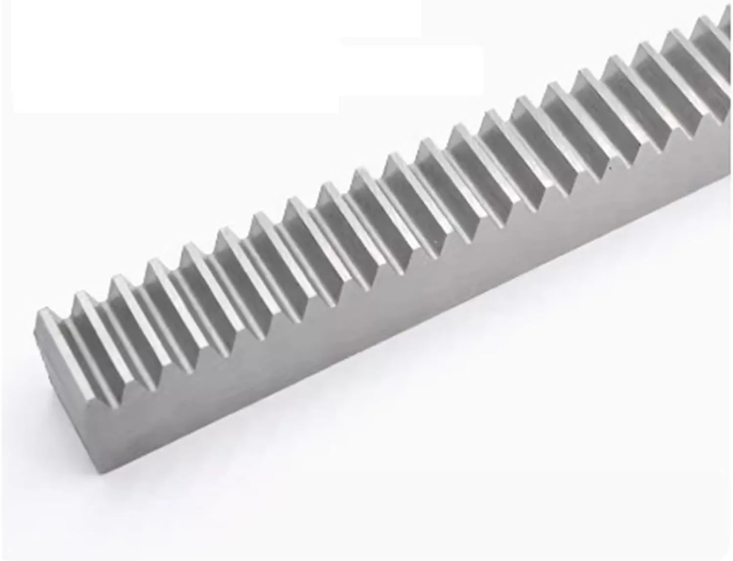 Bild von Gerade Zahnstange 1 Mod mit 10 x 10 mm und 500 mm Länge für DIY-Anwendungen, nicht porös, 1 Stück