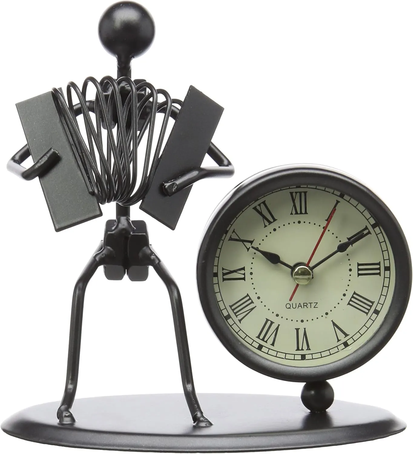 Bild von Gewa 980708 Skulptur mit integrierter Uhr im Akkordeon-Design