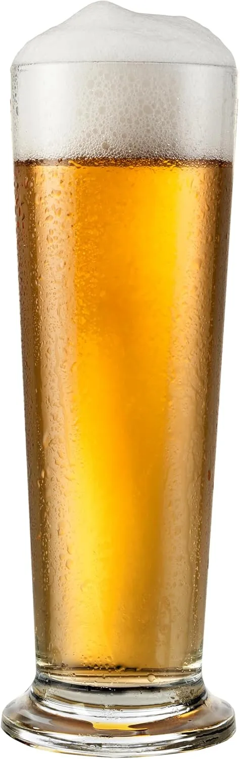Bild von GIESSLE Bierstange mit Fuß im Set von 12 spülmaschinenfesten Biergläsern