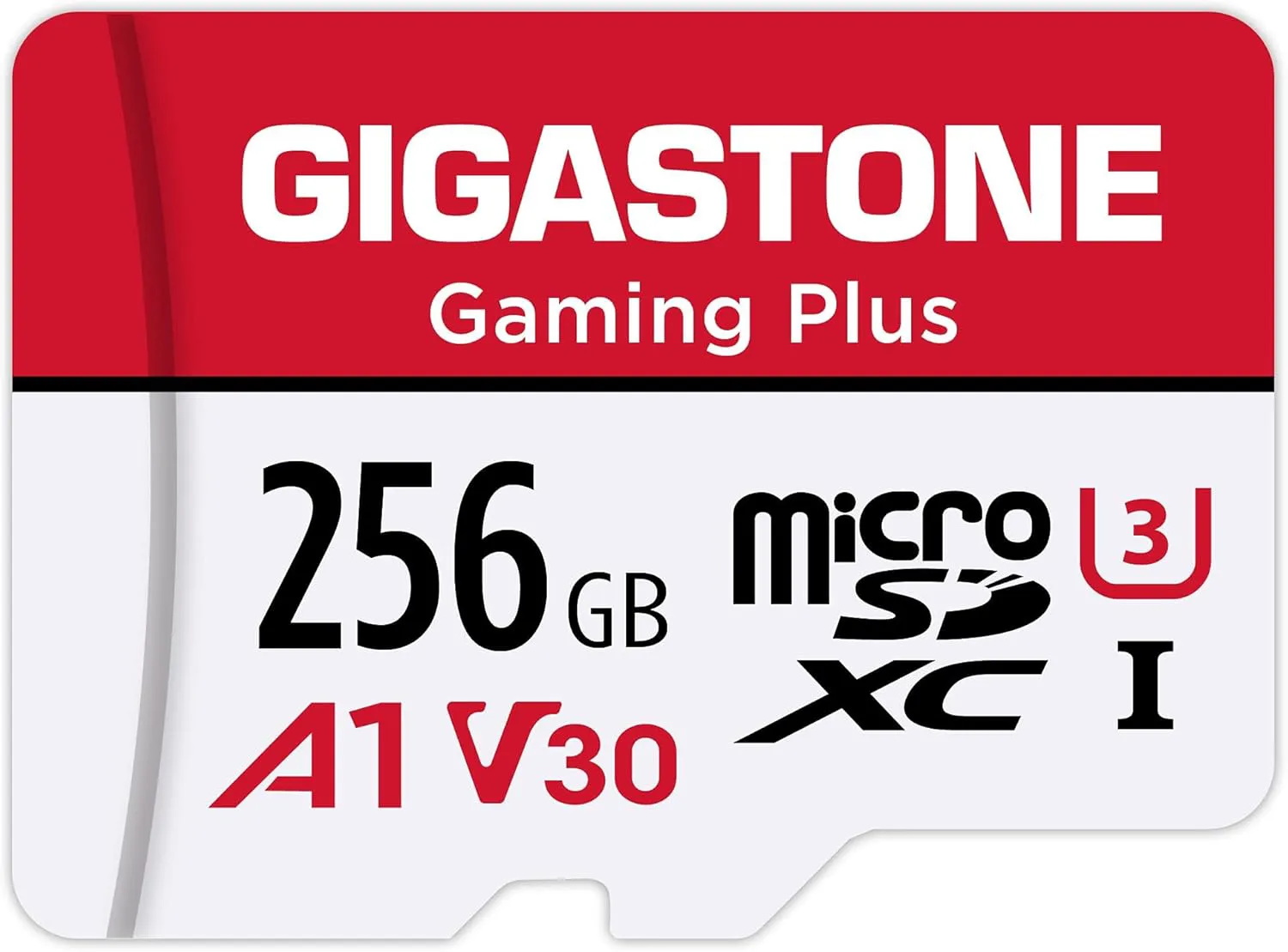 Bild von Gigastone 256GB Micro SDXC Speicherkarte Gaming Plus Serie mit bis zu 100 MB/s Lesegeschwindigkeit und SD-Adapter