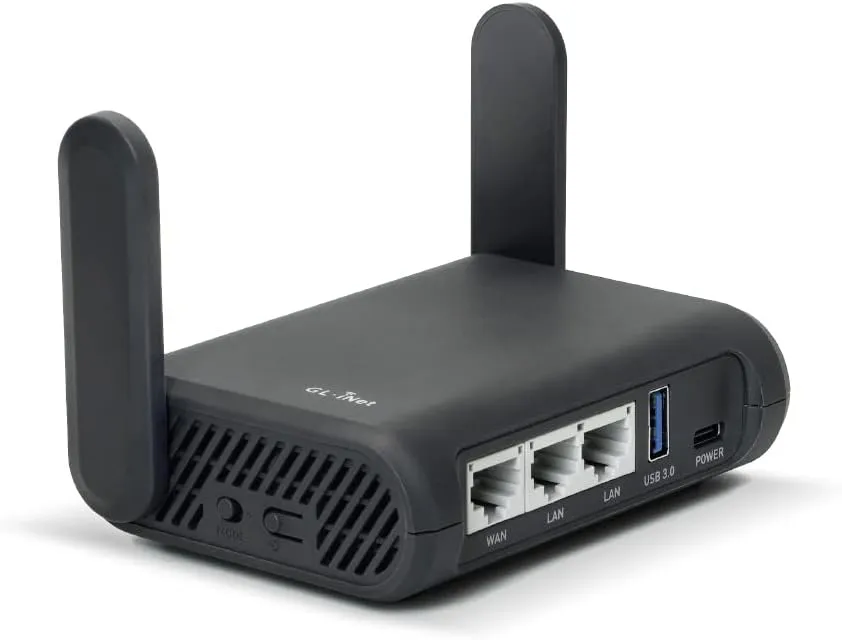 Bild von GL.iNet GL-A1300 Slate Plus Wireless VPN Travel Router mit einfacher Einrichtung und vielseitigen Funktionen