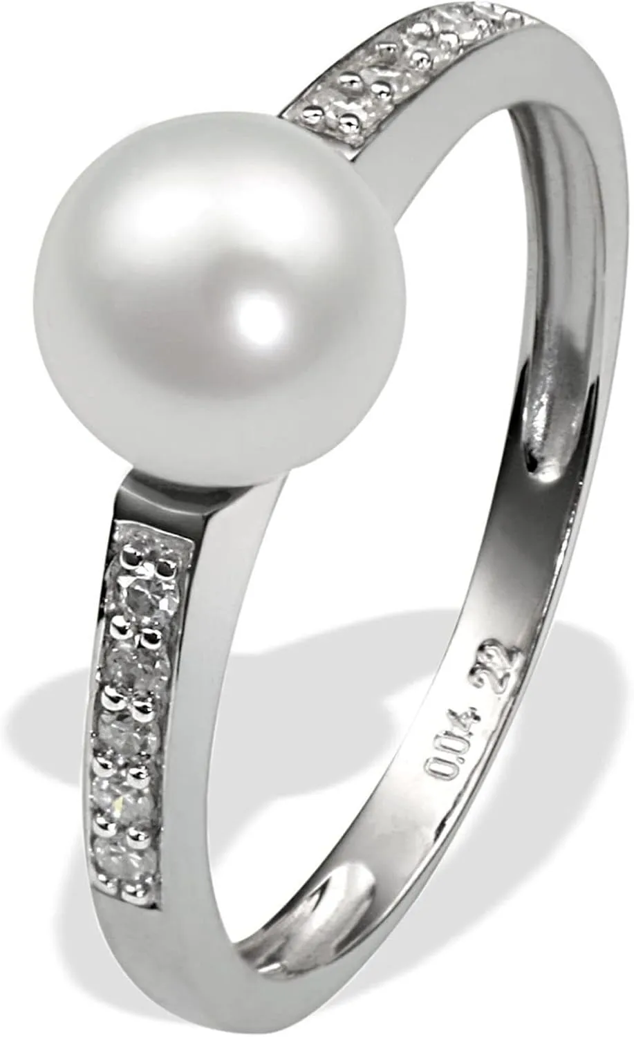 Bild von Goldmaid Damenring aus 9 Karat Weißgold mit der Artikelnummer R3601WG375