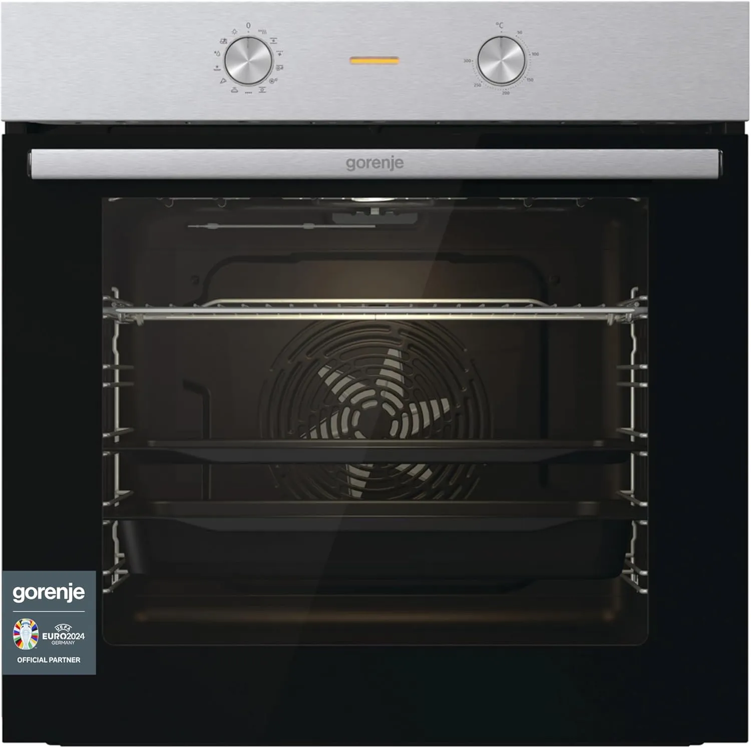 Bild von Gorenje BO 6717 E03X Einbau-Backofen mit 77 Litern und Heißluftfunktion, inklusive ExtraSteam, EcoClean und AirFry