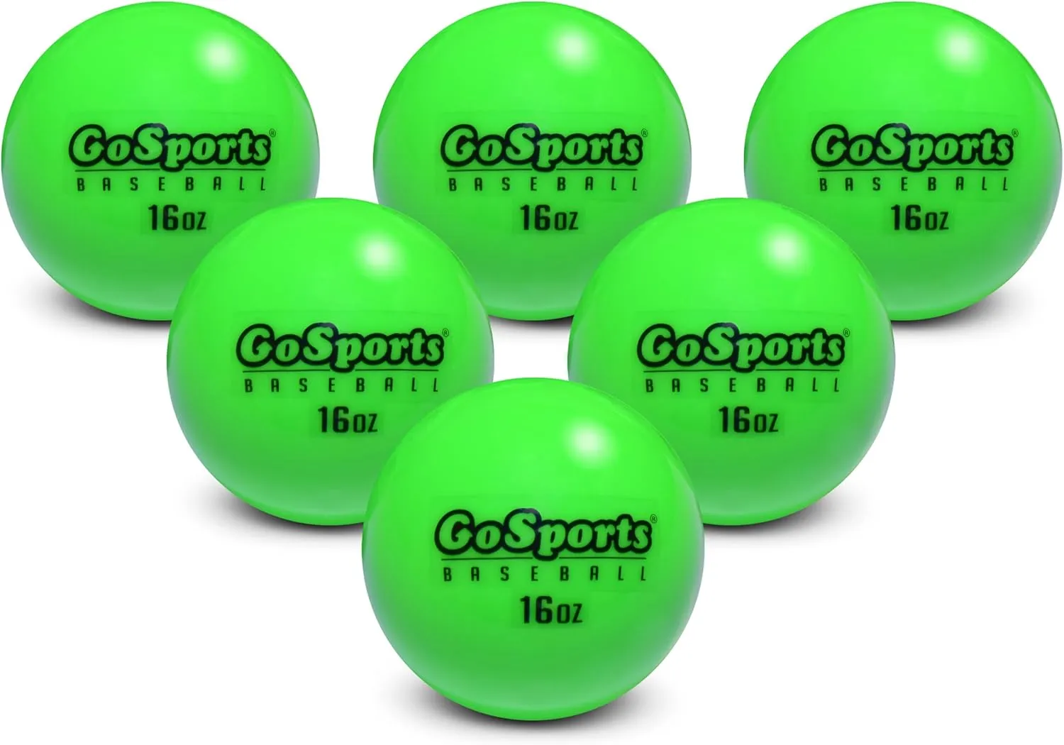 Bild von GoSports gewichtete Trainingsbälle für Schlag- und Pitching-Training in Baseball oder Softball