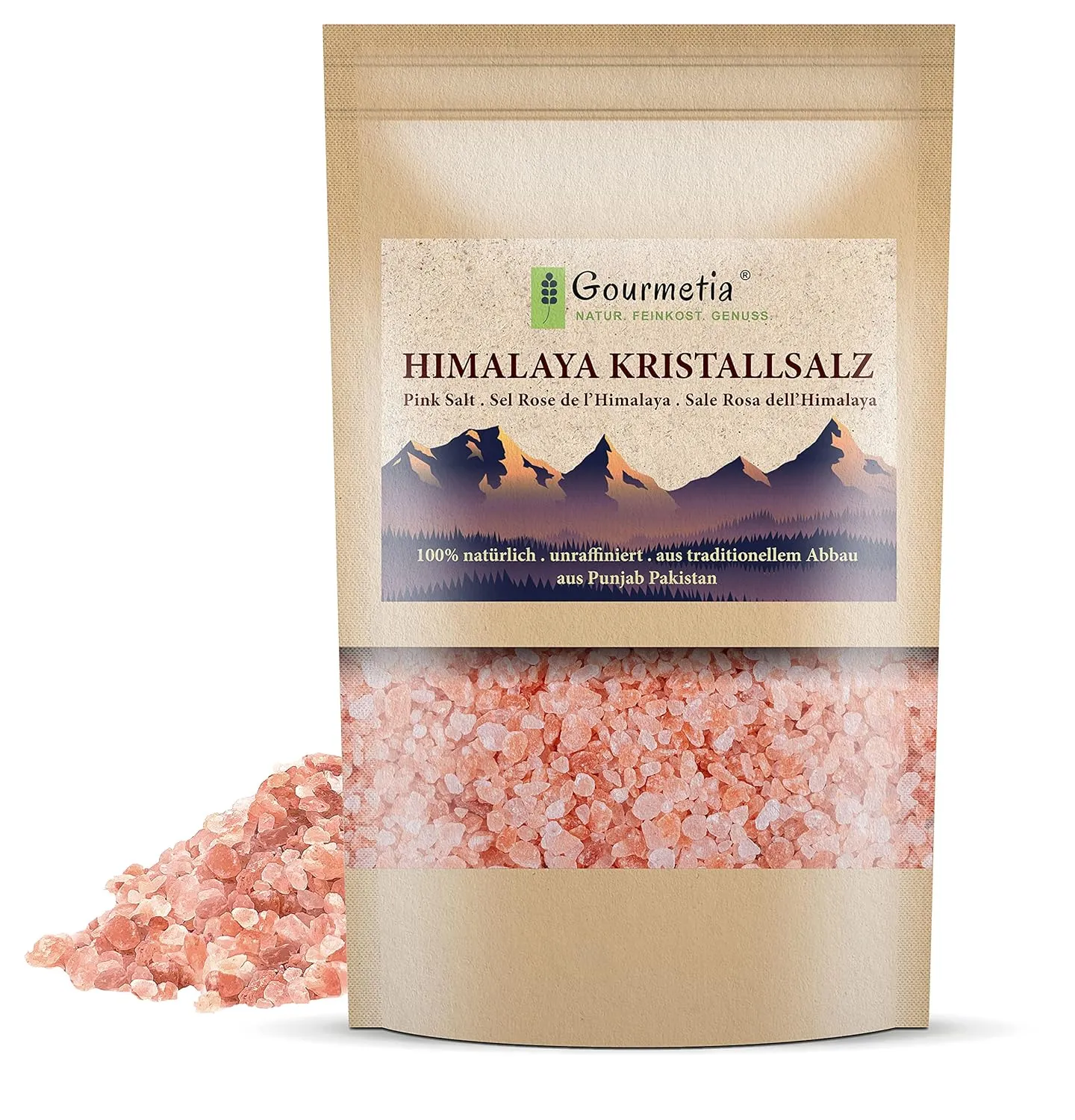 Bild von Gourmetia Himalaya Salz grob 400g aus Pakistan