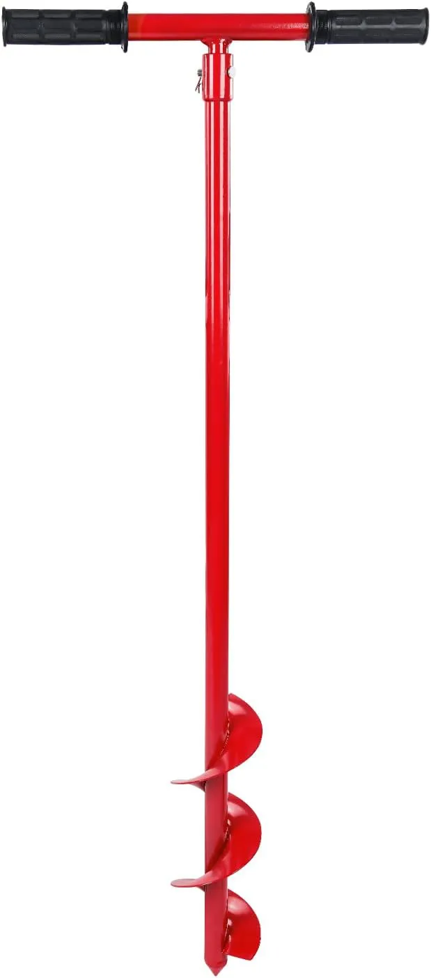 Bild von Grafner Handerdbohrer aus massivem Stahl für Löcher bis 100 mm, ideal für Zaunpfähle und Pflanzen