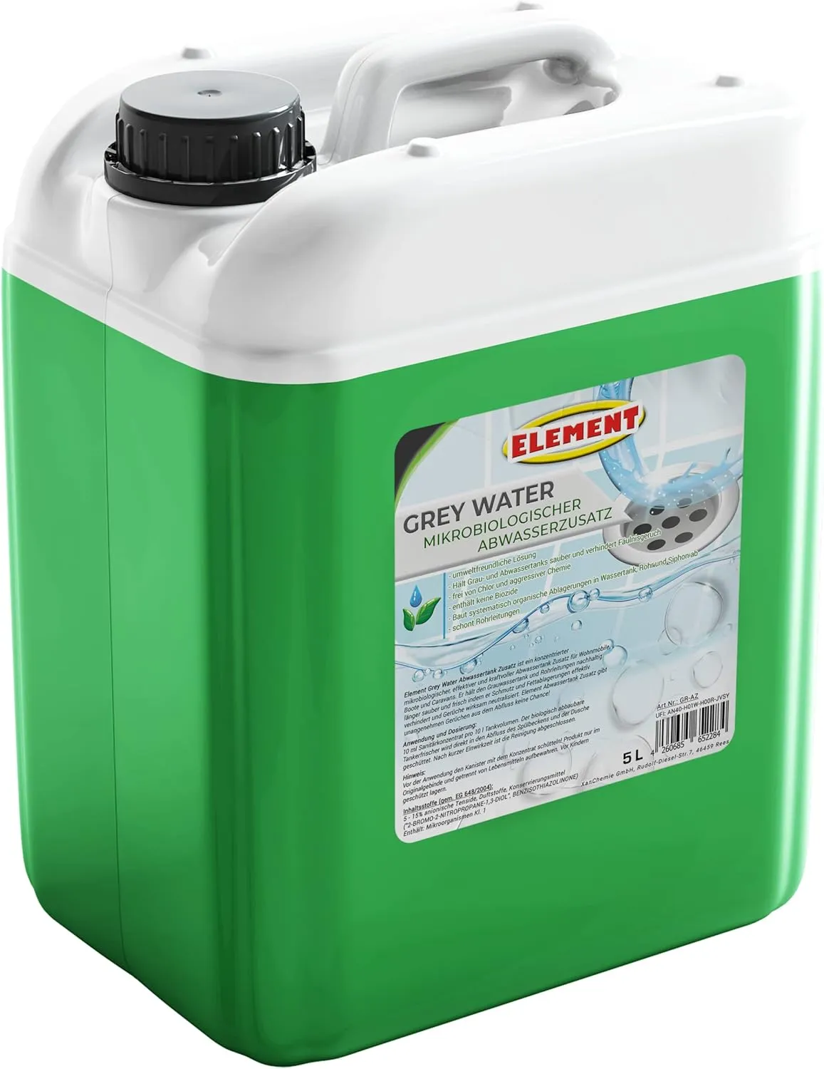 Bild von Grauwassertank Zusatz für Wohnmobile 5 Liter mikrobiologisches Konzentrat gegen Gerüche