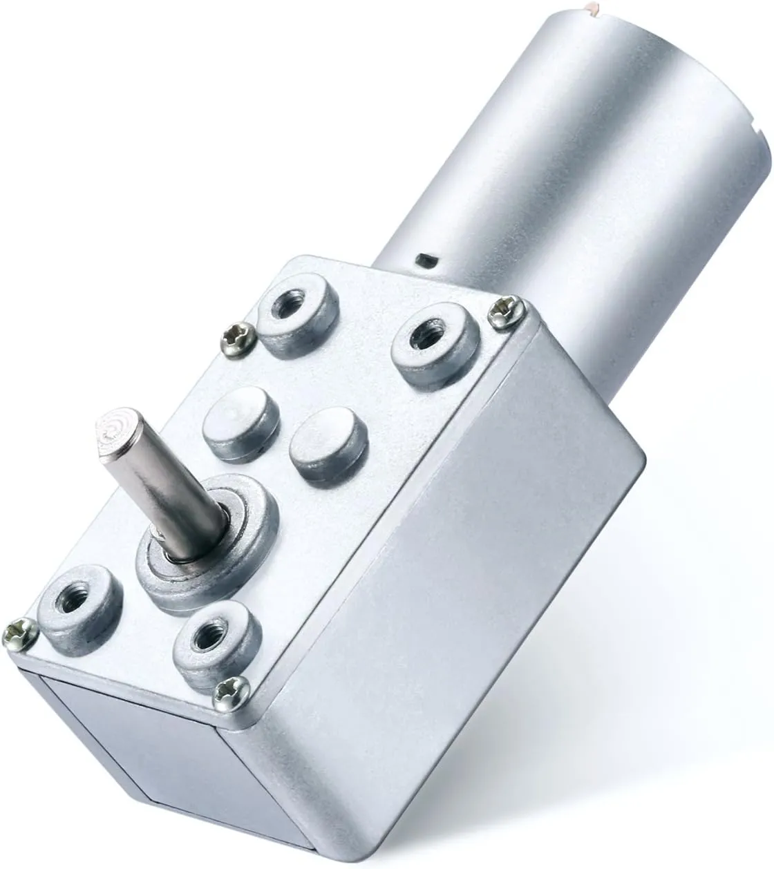 Bild von Greartian Turbo Schneckengetriebe Motor 12V mit 250 RPM und 6mm Welle, Modell JSX40-370