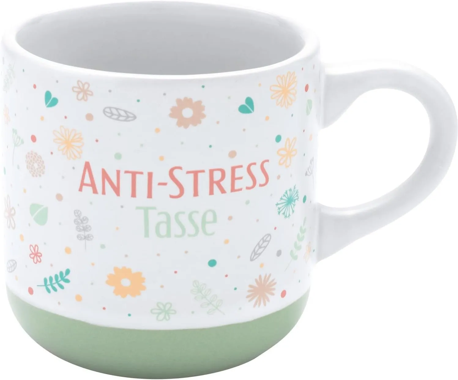 Bild von GRUSS & CO Espressotasse Anti-Stress 10 cl aus Steinzeug mit Geschenk-Banderole, Artikelnummer 73940