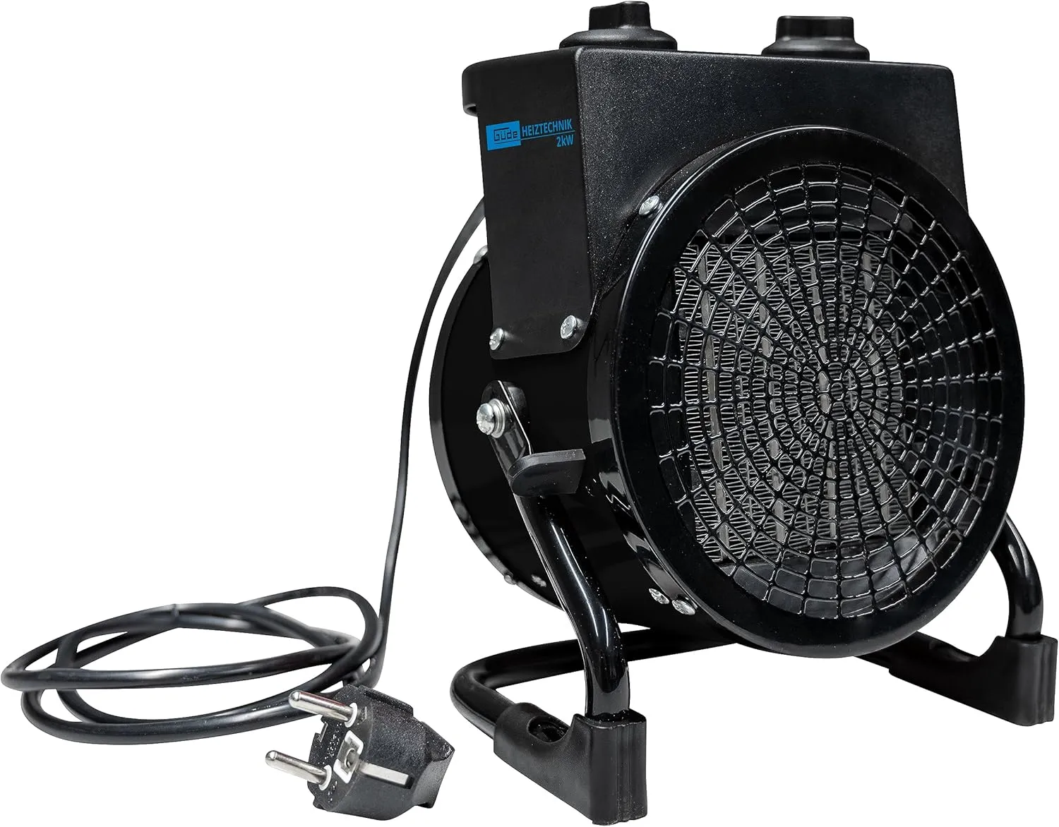 Bild von Güde 85178 Keramik Heizlüfter mit 2000 Watt und zwei Heizstufen für Räume bis 45 m³, inklusive stufenlosem Thermostat und Überhitzungsschutz