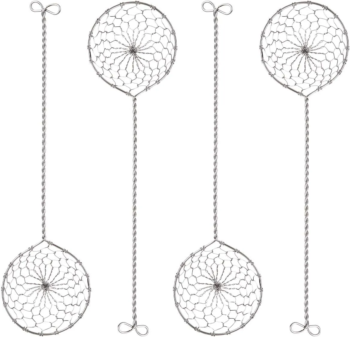 Bild von GWHOLE Fondue Sieb Set mit 4 Edelstahl Siebchen
