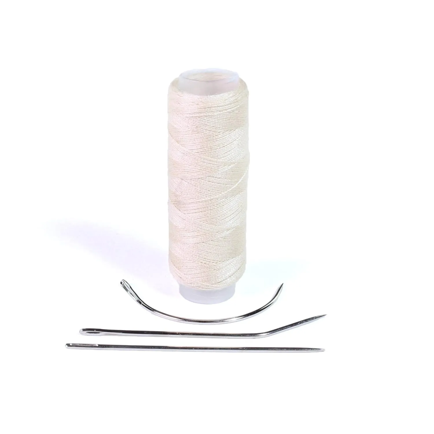 Bild von hair2heart Tressier Set für Haarverlängerungen mit Nadel und Faden in Blond