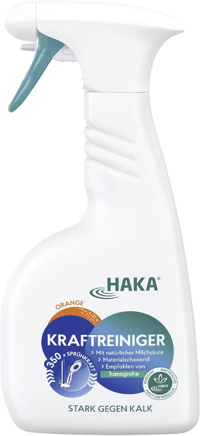Bild von HAKA Kraftreiniger Spray 500ml für Bad und Dusche mit Orangenduft und starker Schmutzlösekraft