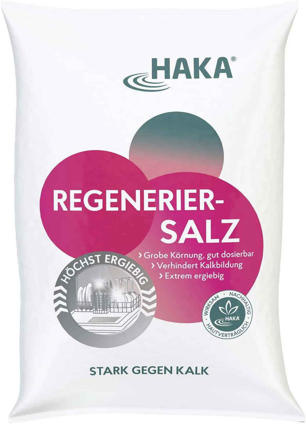 Bild von HAKA Regeneriersalz 2 kg mit grober Körnung zur Verhinderung von Kalkbildung