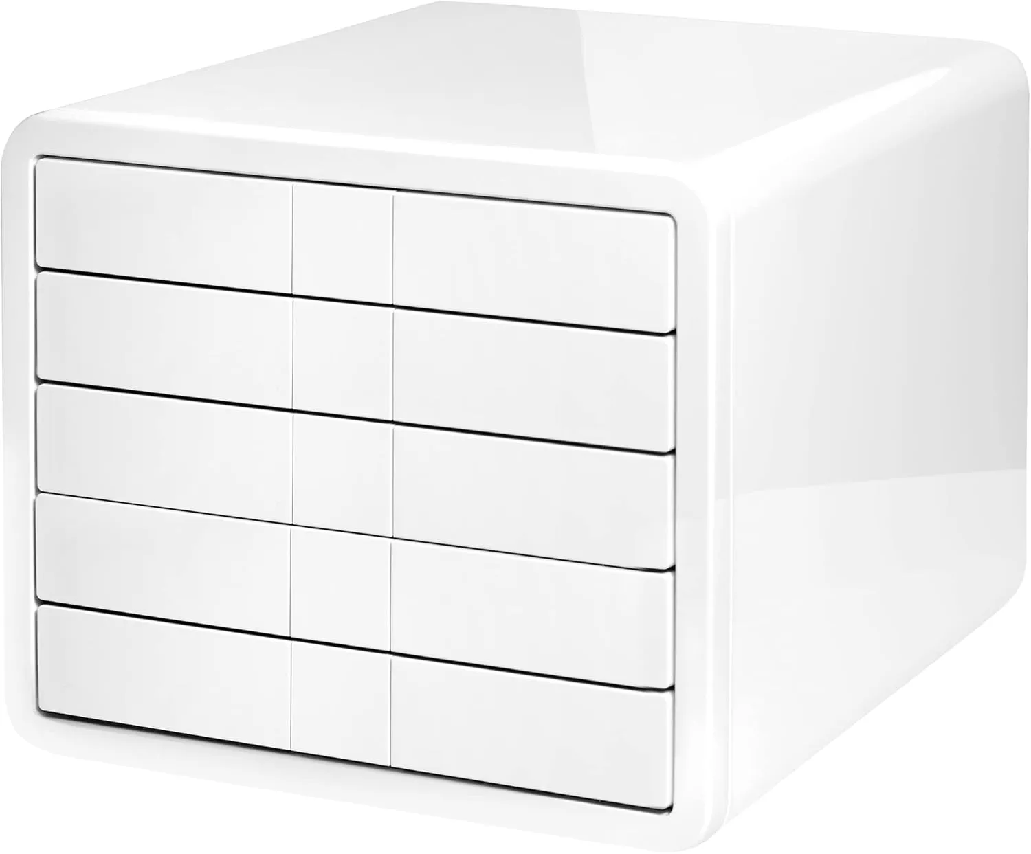 Bild von HAN 1551-12 Schubladenbox i-BOX mit 5 Schubladen für A4/C4 Formate in Weiß