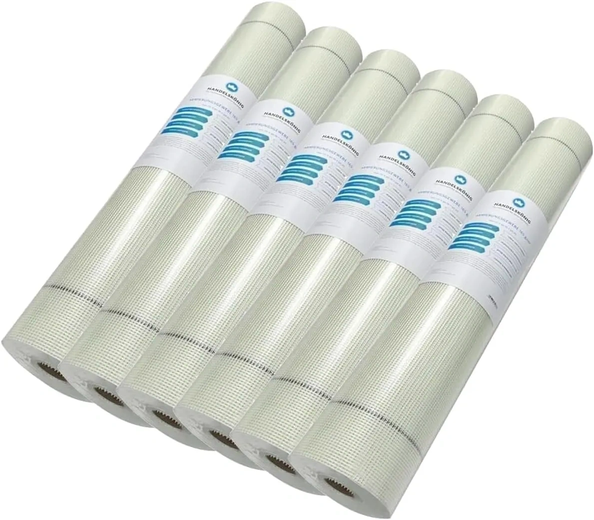 Bild von Handelskönig Armierungsgewebe in 6 Rollen, 165 g/m², 100 cm x 50 m, insgesamt 300 m² für Fassade und Putz
