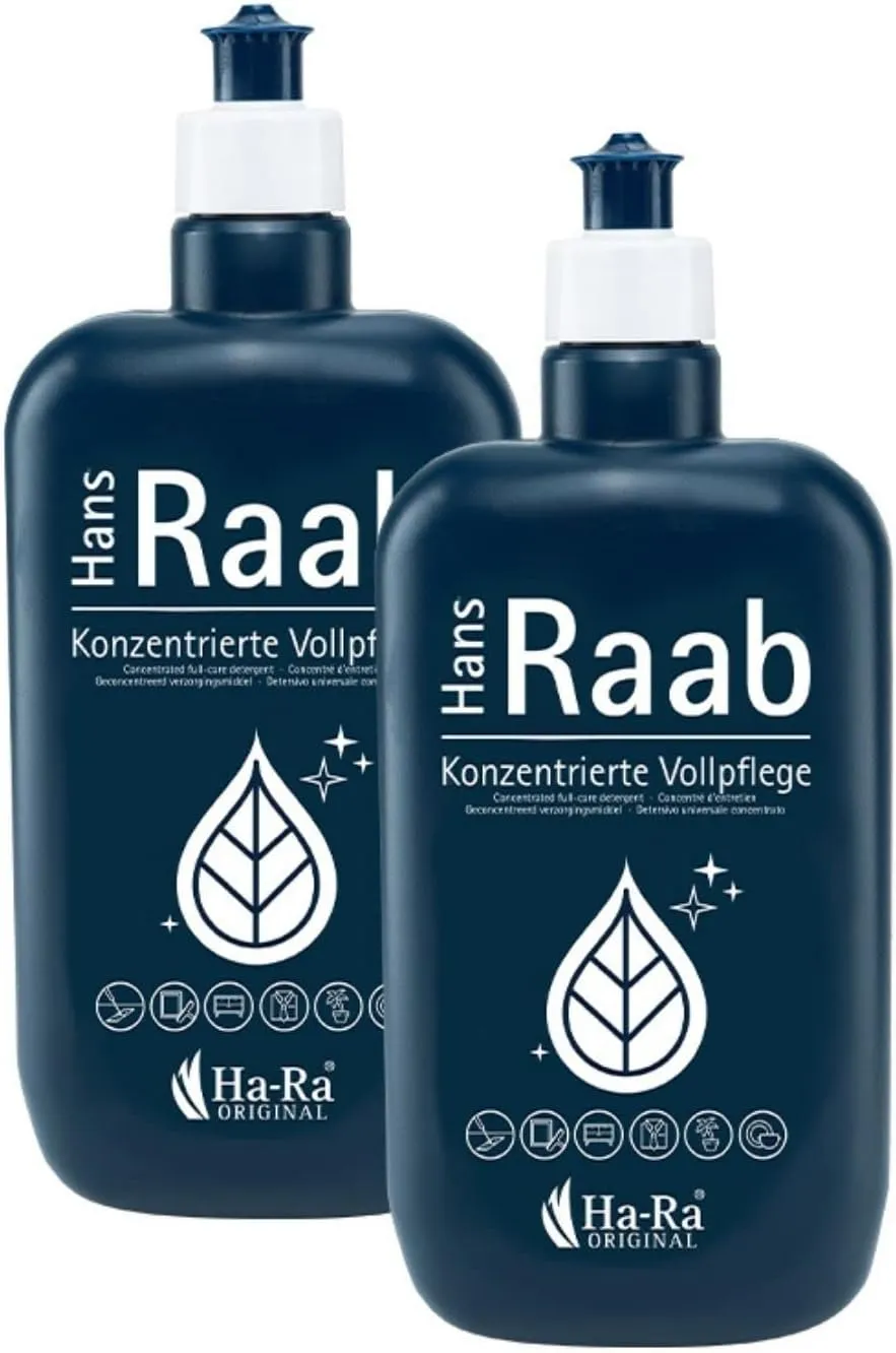 Bild von Hans Raab Original Set mit 2 x 500 ml Universalreiniger für Haushalt, Garten und Auto, umwelt- und hautfreundlich, biologisch abbaubar