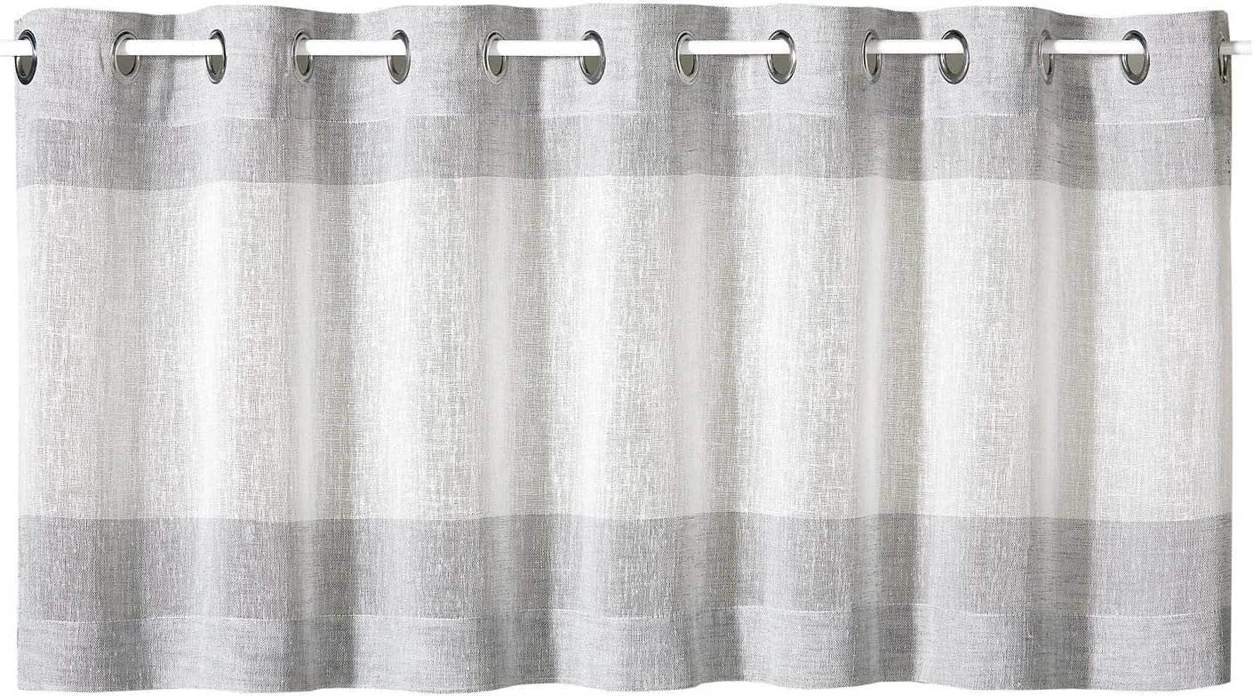 Bild von Happy Home Scheibengardine Pius in halbtransparenter Ausführung mit den Maßen 140 x 50 cm
