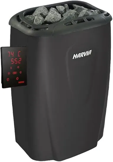 Bild von Harvia Moderna XE elektrischer Saunaofen mit separater Xenio Steuerung und 8 kW Leistung