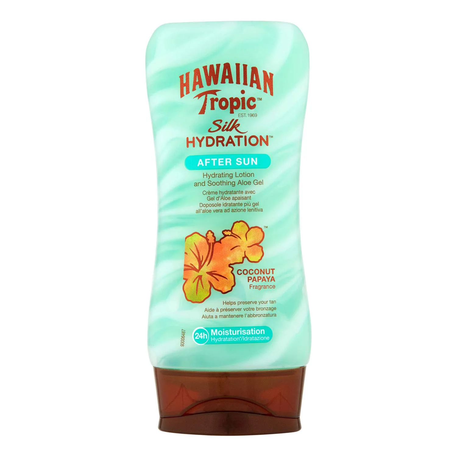 Bild von Hawaiian Tropic After Sun Lotion mit Kokosnuss und Papaya, 180 ml