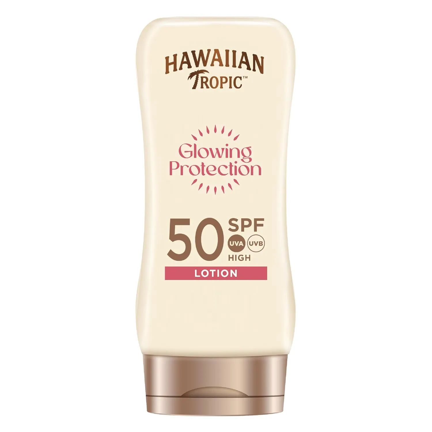 Bild von Hawaiian Tropic Sonnencreme mit LSF 50 und Glowing Protection, 180 ml