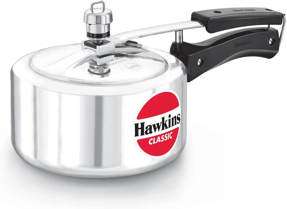 Bild von HAWKINS Classic CL20 Schnellkochtopf aus Aluminium mit 2 Litern in Silber