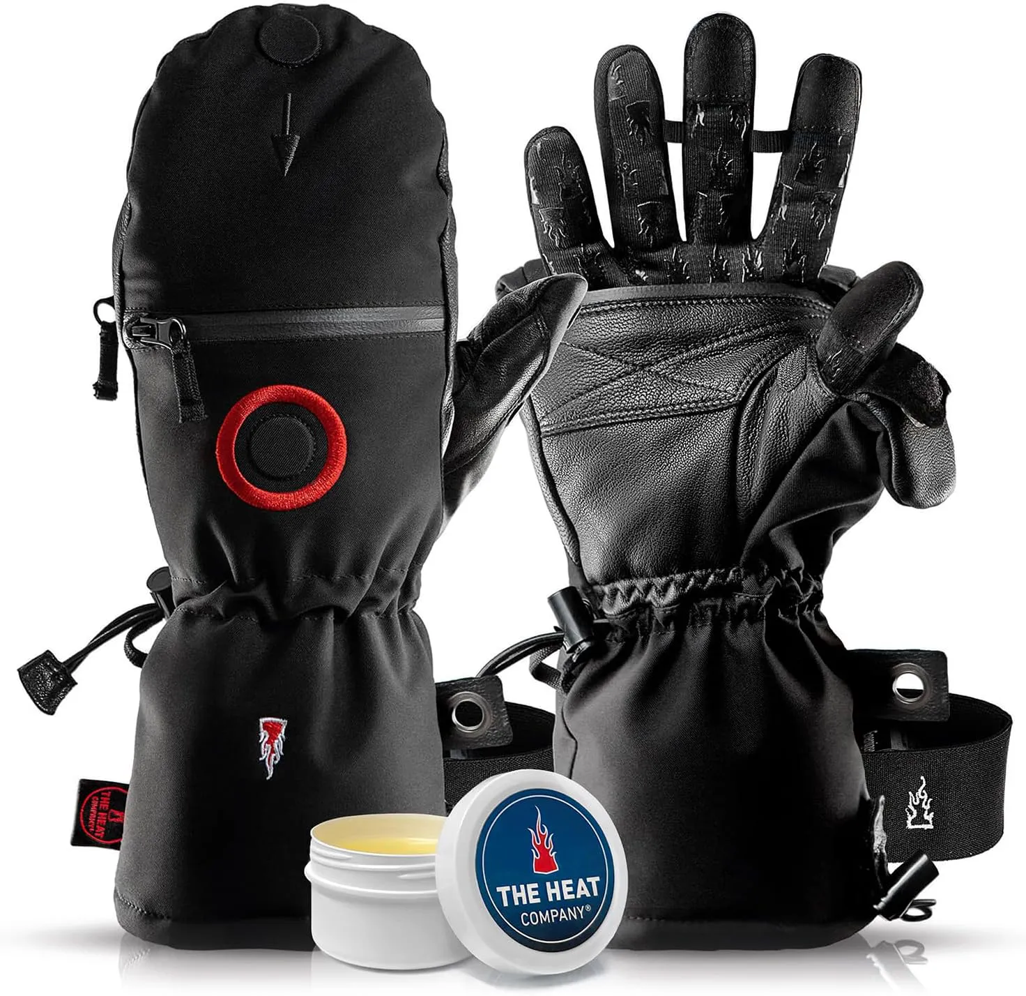 Bild von Heat Company Heat 3 Smart Pro Handschuhe für Outdoor und Skifahren, kombinierbar als Fingerhandschuhe und Fäustlinge