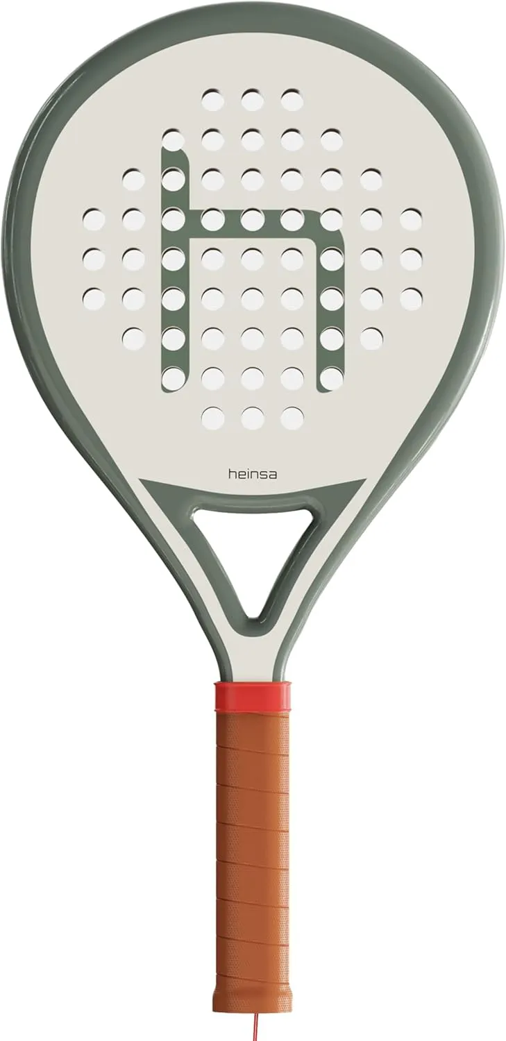 Bild von Heinsa Carbon Padel Schläger mit Kantenschutz für anspruchsvolle Spieler aus 100% Carbon