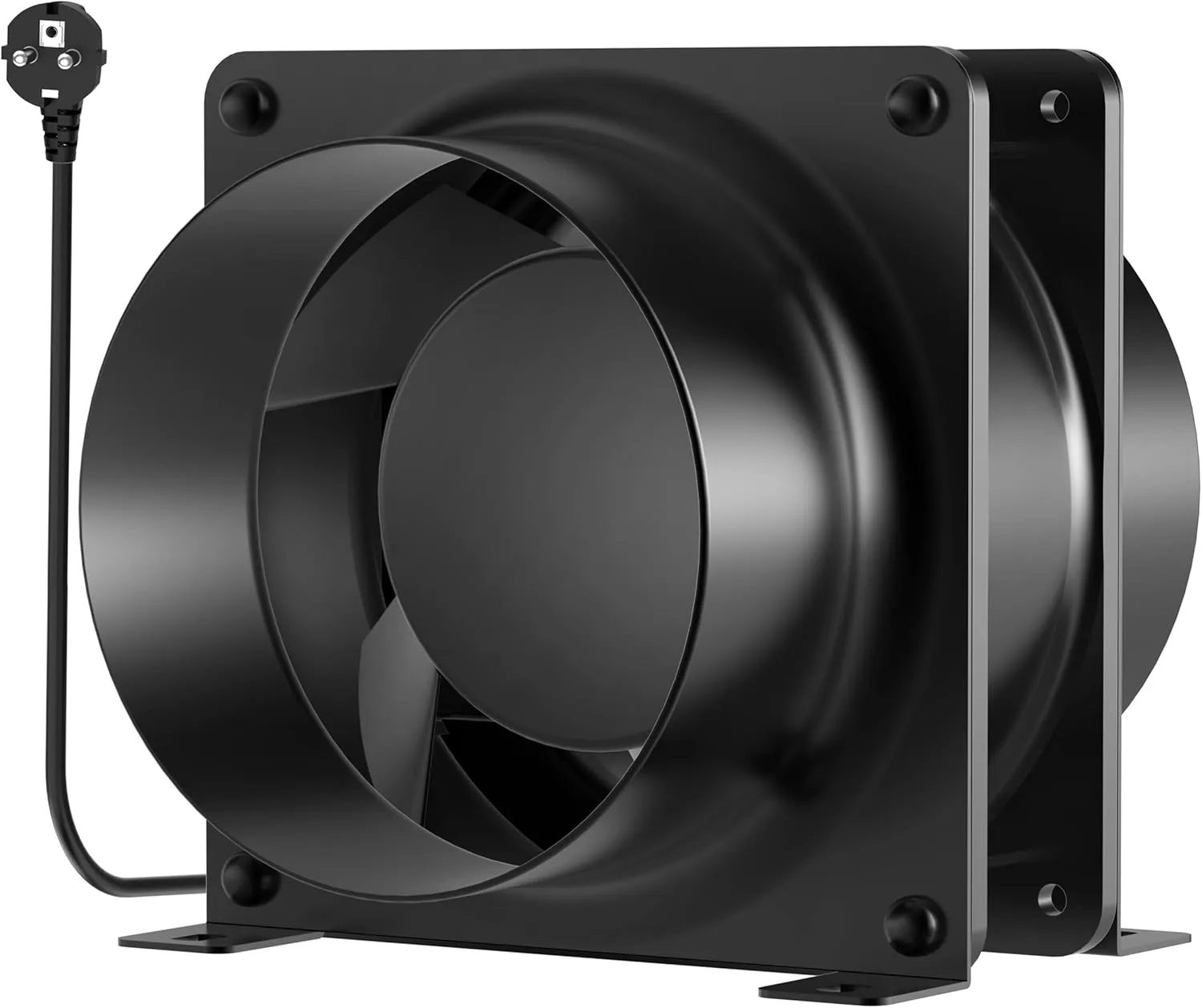 Bild von HG Power Axial Rohrventilator 100mm mit 199m³/h für leise Abluft in Küchen, Badezimmer und Garagen