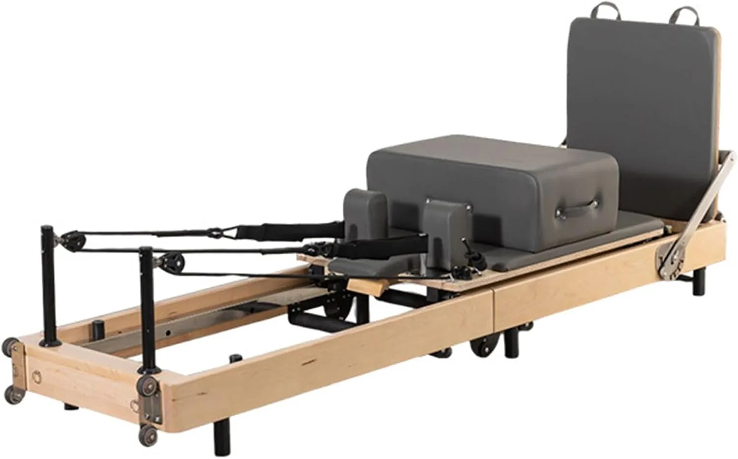 Bild von Hlixzoy Pilates Klappbett für Heimtraining und Yoga mit verstellbarem Reformer Gerät