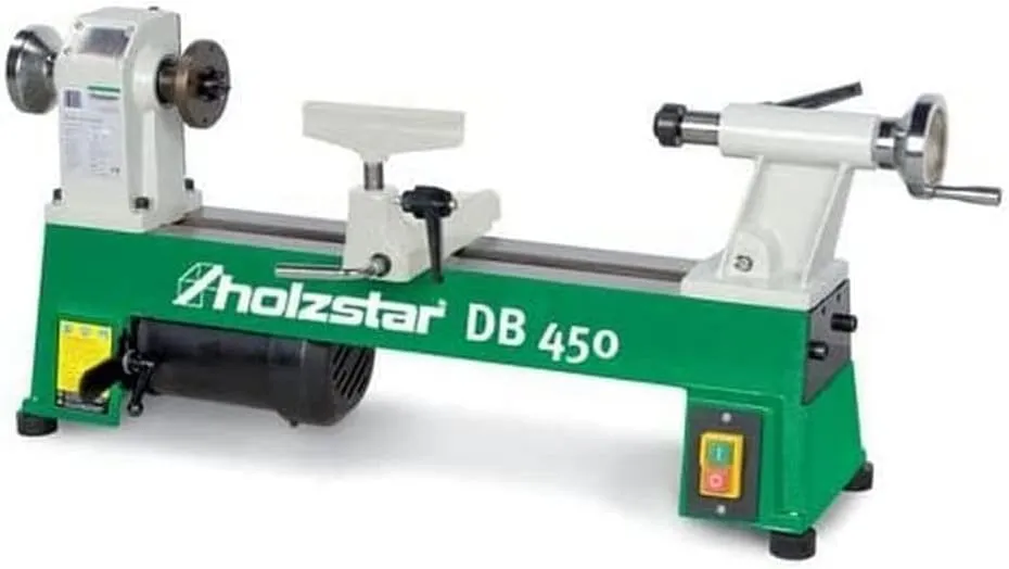 Bild von Holzstar DB 450 Drechselbank mit 254 mm Drehdurchmesser und 5 Drehzahlstufen