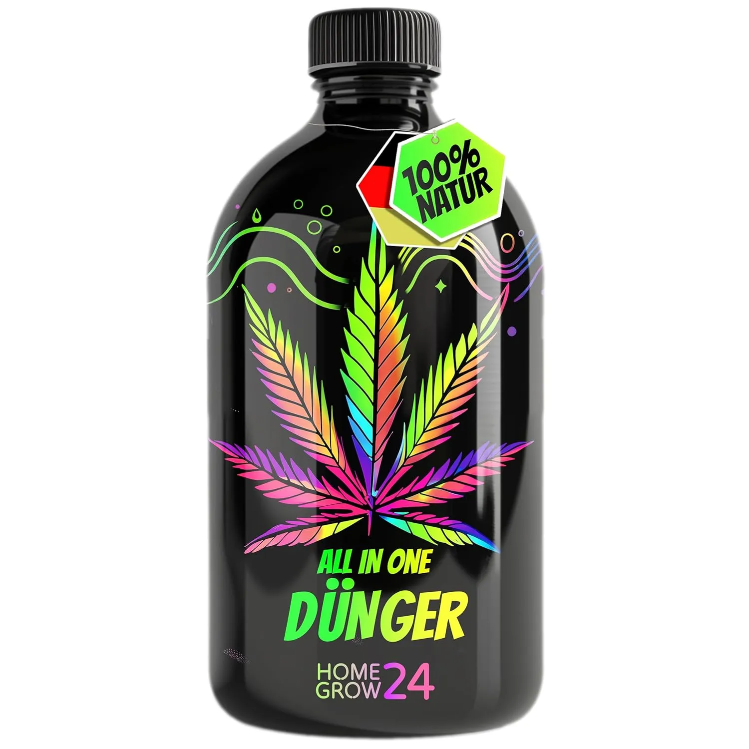 Bild von Homegrow24 Bio Dünger Set für Cannabispflanzen in Wachstums- und Blütephase für Indoor und Outdoor