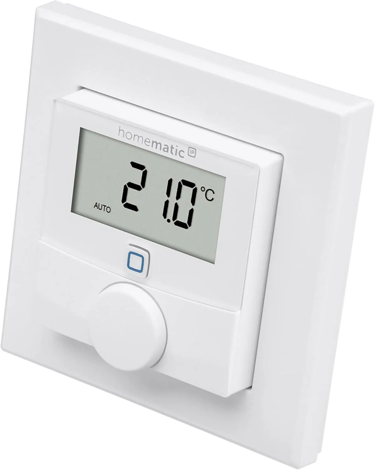 Bild von Homematic IP 143159A0 Smart Home Wandthermostat mit Luftfeuchtigkeitssensor und App-Steuerung