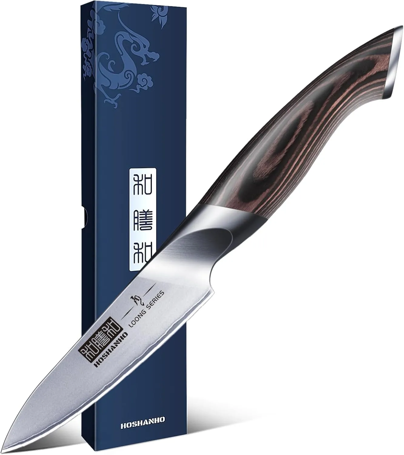 Bild von HOSHANHO 10 cm Schälmesser aus Edelstahl mit ergonomischem Griff