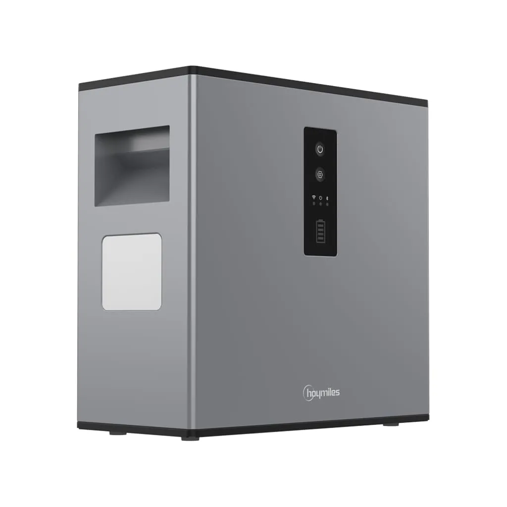 Bild von Hoymiles Solarspeicher mit 2240Wh für Balkonkraftwerke, 2,24 kW, IP65 wasserdicht, kompatibel mit mehreren Mikro-Wechselrichtern