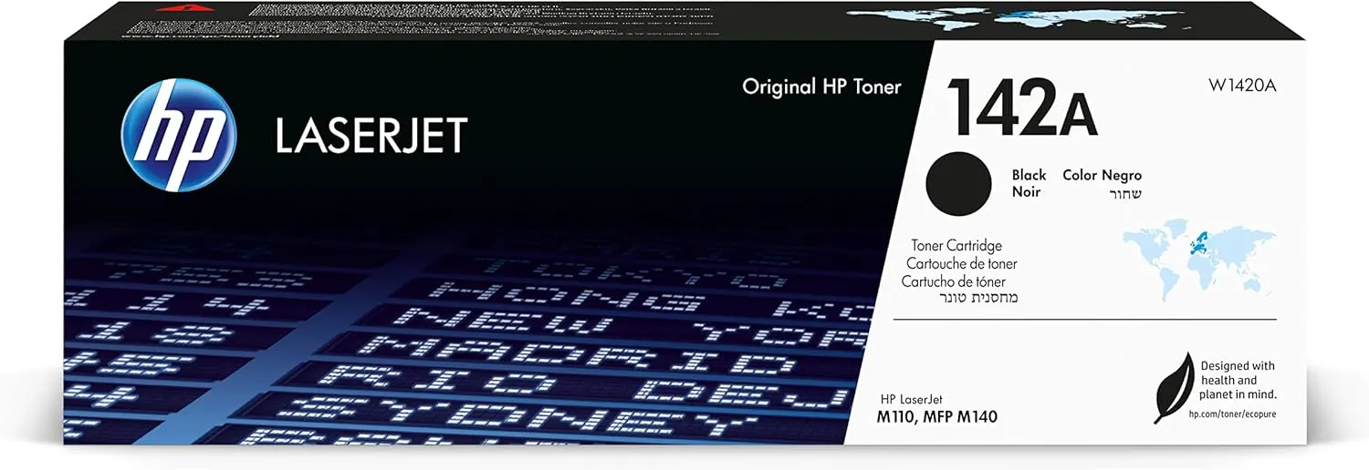 Bild von HP 142A Schwarz Tonerkartusche für LaserJet M110we, M110w, MFP M140we und MFP M140w