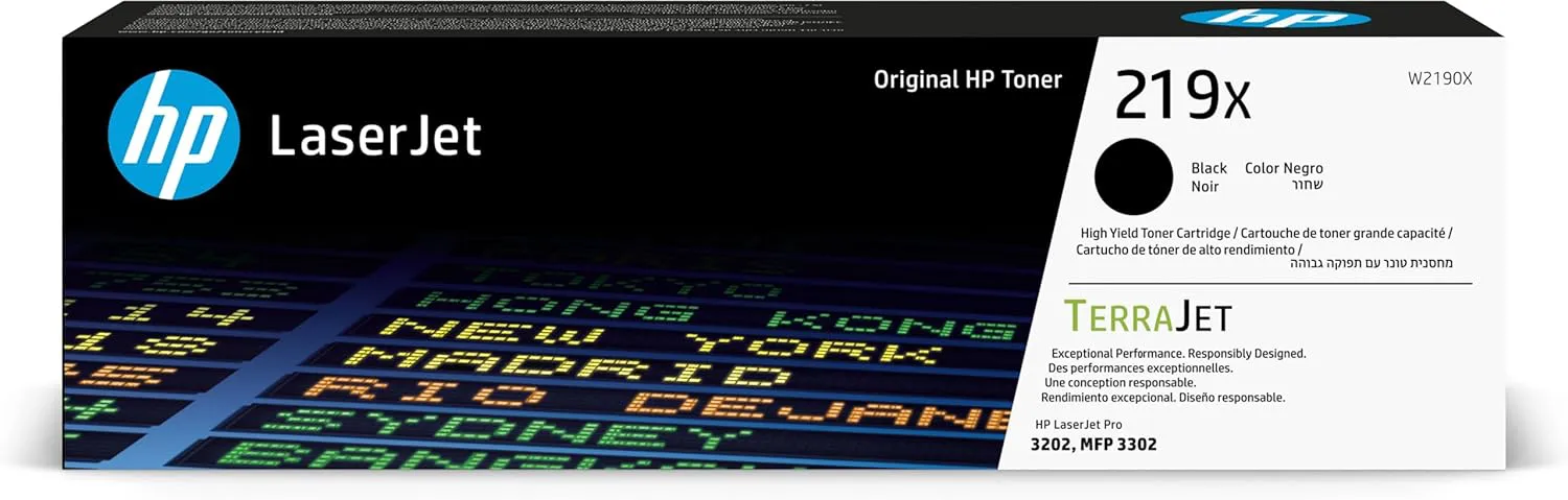 Bild von HP 219X Original Hochleistungs Schwarz Tonerkartusche