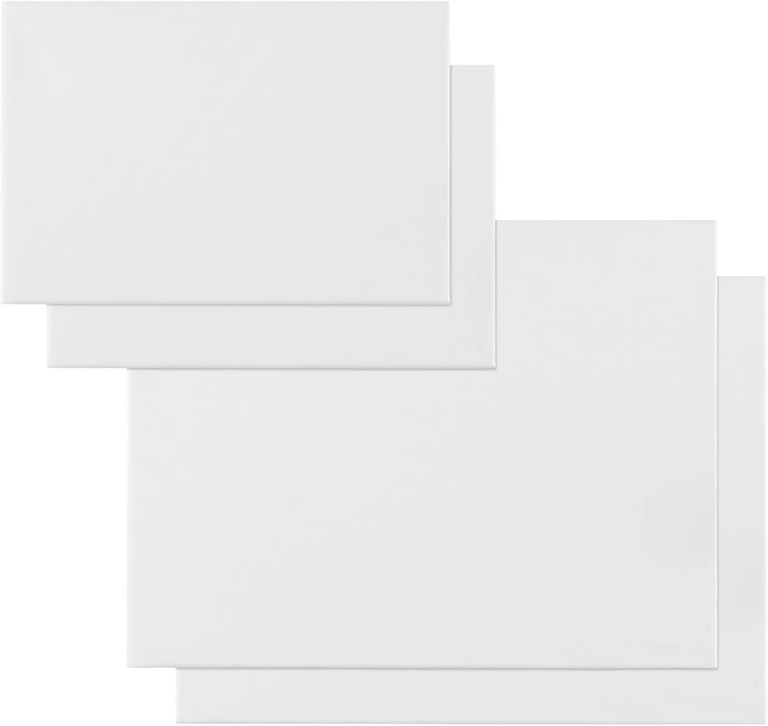 Bild von H&S Leinwand Set mit 4 Keilrahmen in den Größen 30x40 cm und 20x30 cm zum Bemalen