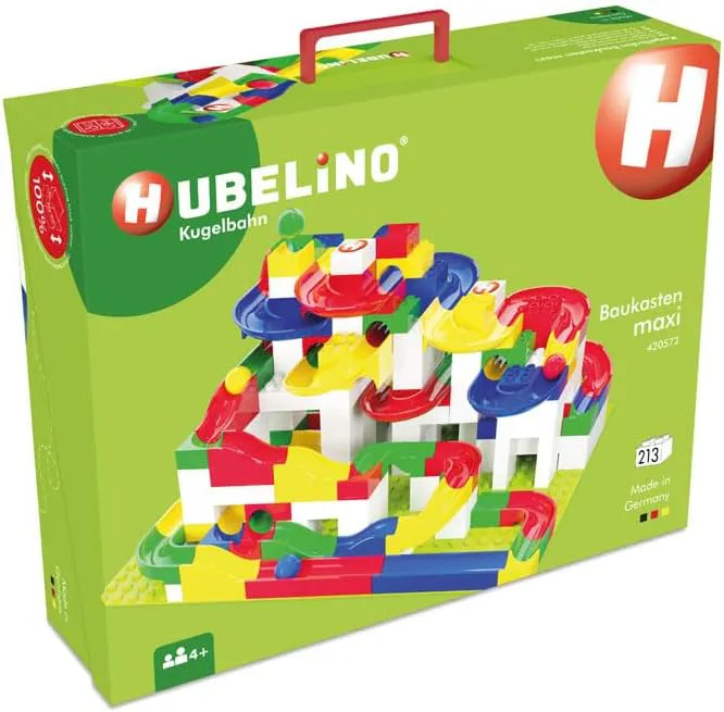 Bild von Hubelino 420572 Maxi Baukasten mit 213 Teilen für Kugelbahnen