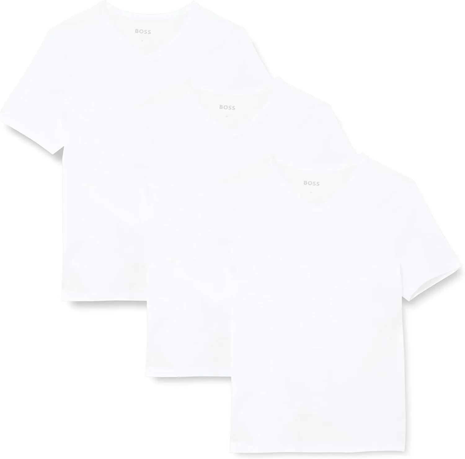 Bild von HUGO BOSS Herren T-Shirt im 3er Pack
