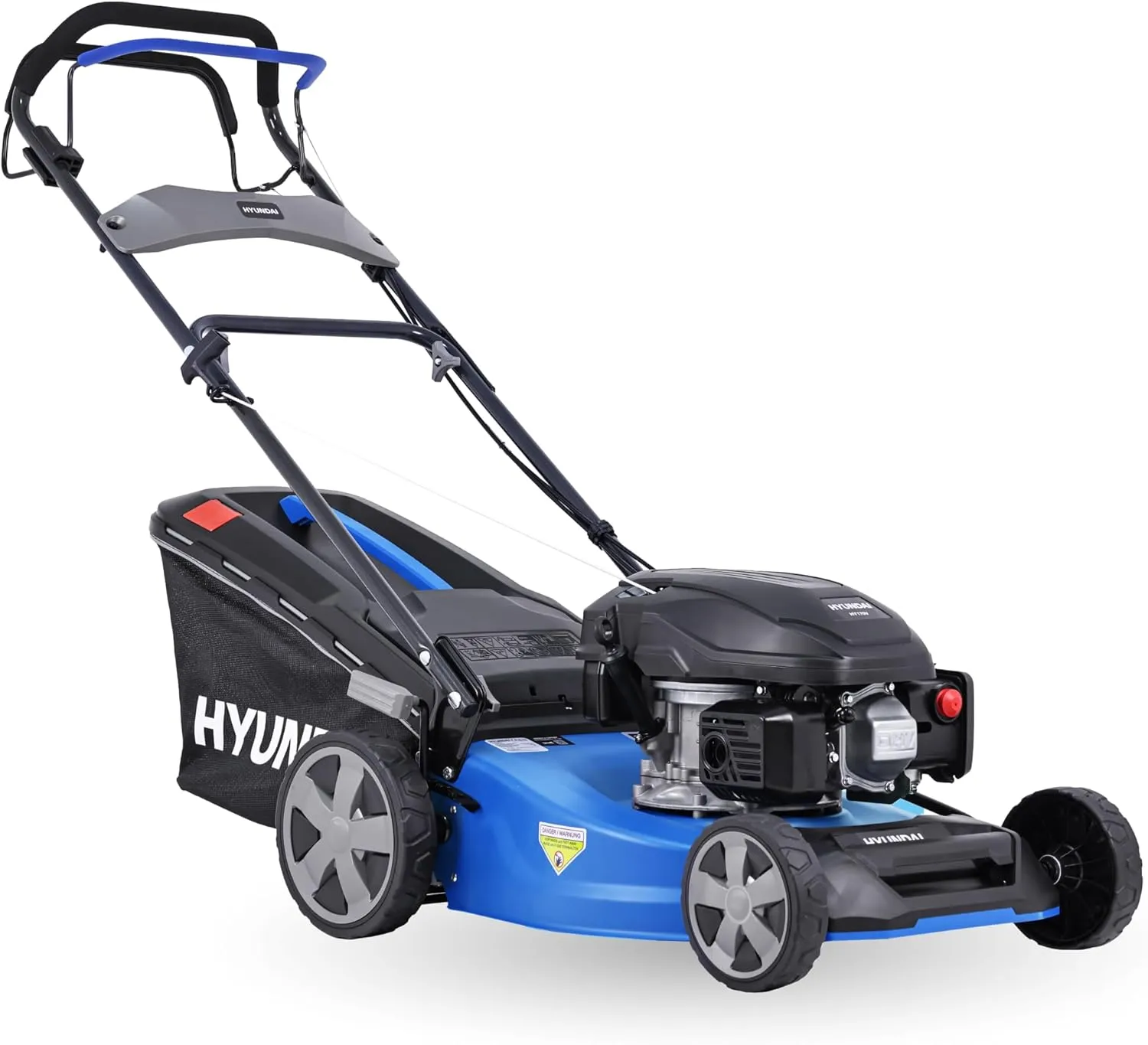 Bild von Hyundai Rasenmäher LM5122G mit 51 cm Schnittbreite, 3.9 PS Motor, Radantrieb und Mulchfunktion
