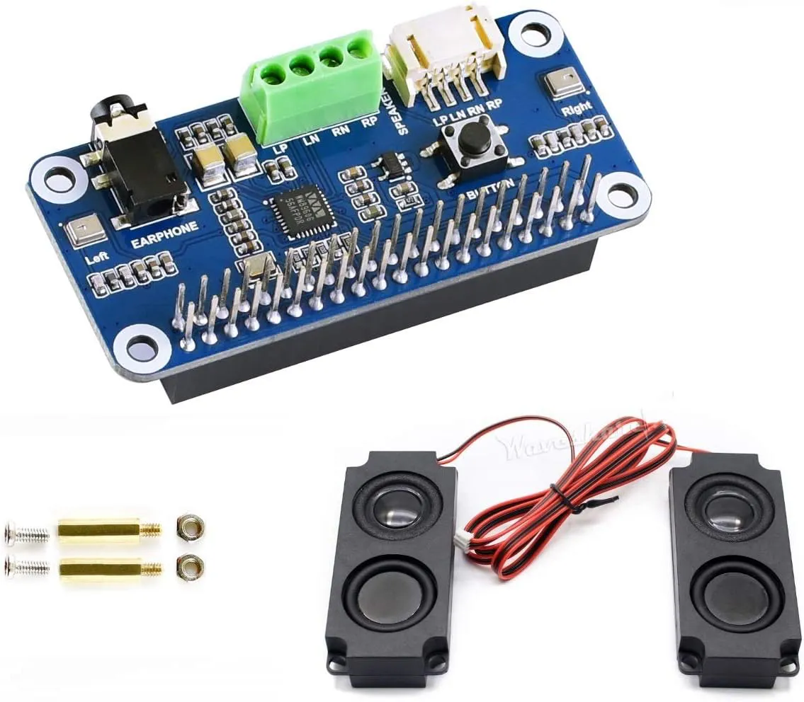 Bild von IBest WM8960 Hi-Fi Soundkarte für Raspberry Pi mit Stereo Unterstützung und I2S I2C Schnittstelle