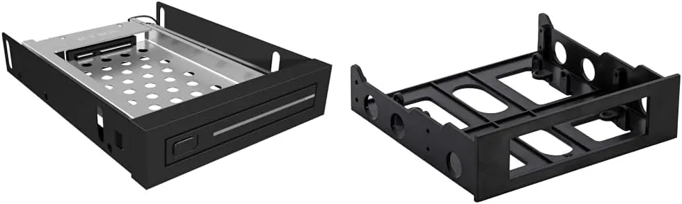 Bild von ICY BOX Wechselrahmen für 2,5 Zoll SSD/HDD in 3,5 Zoll Schacht aus Aluminium und Kunststoff, schwarz