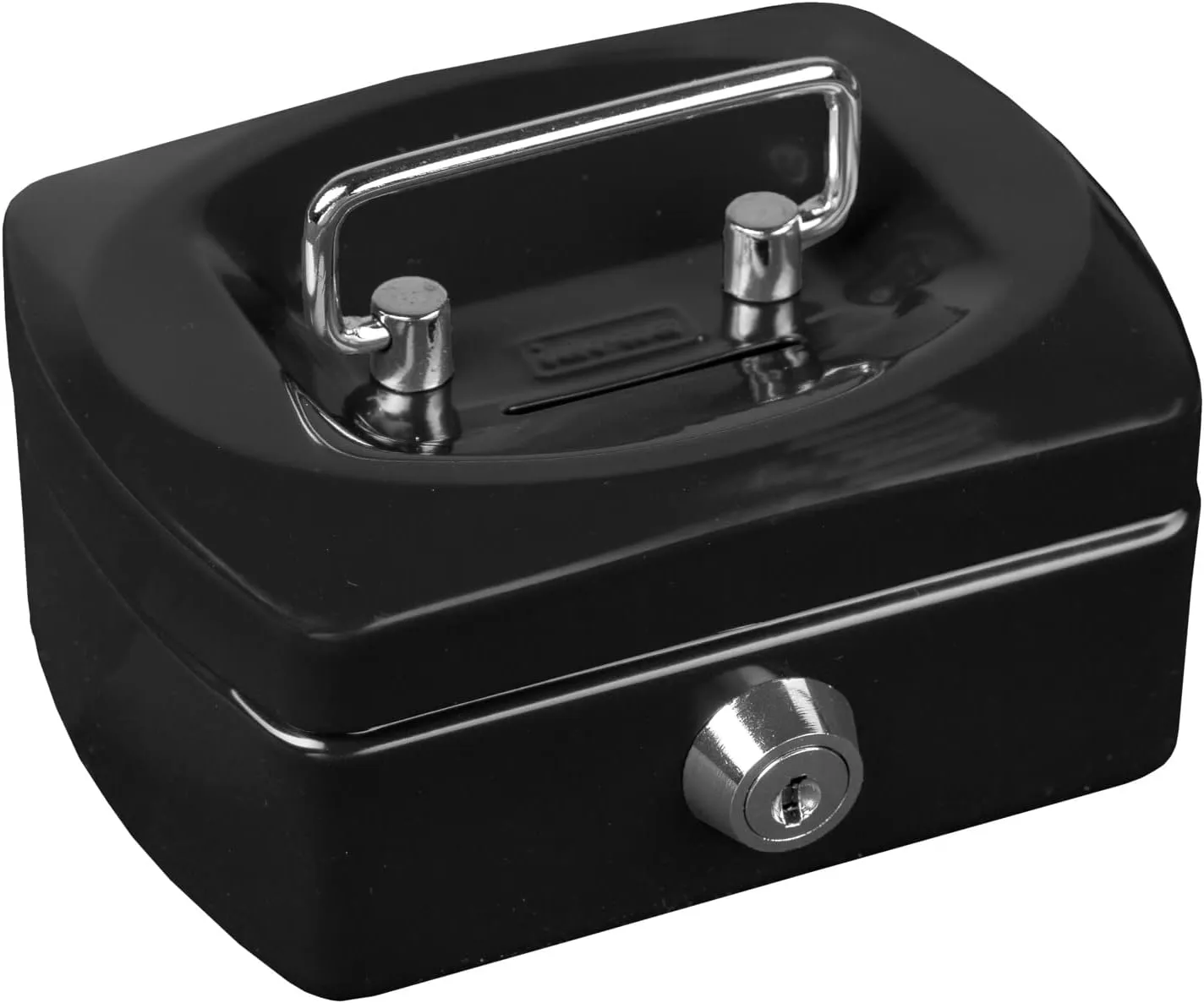 Bild von Idena 50031 Mini Geldkassette in Schwarz, Größe 125 x 95 x 60 mm