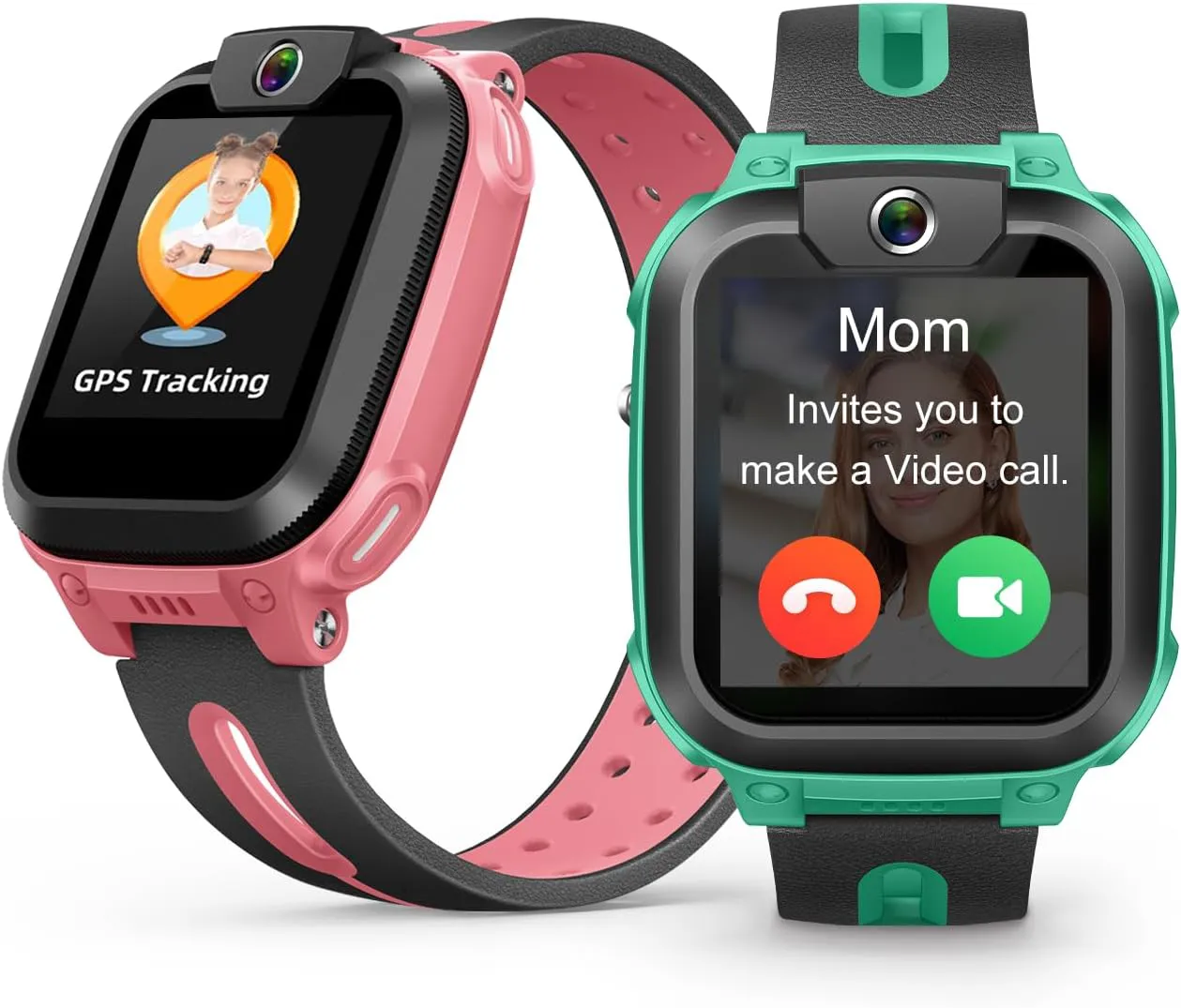 Bild von imoo Watch Phone Z1 Kinder Smartwatch mit GPS und SIM in Grün, wasserdicht nach IPX8
