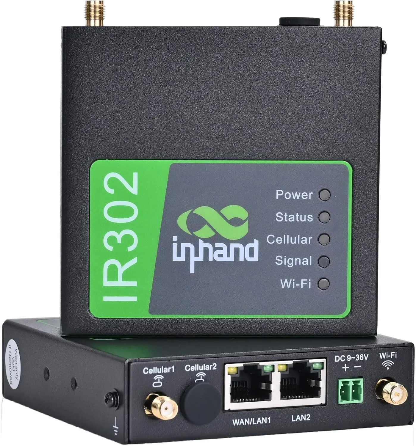 Bild von InHand Networks IR302 kompakter 4G Router mit Dual SIM, LTE CAT 4, Wi-Fi und IoT VPN, kompatibel mit allen Mobilfunkanbietern